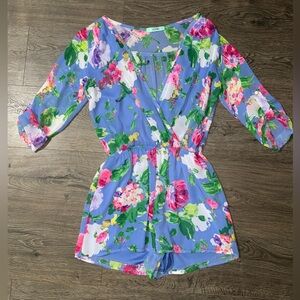 *NWOT* Karlie Floral Romper